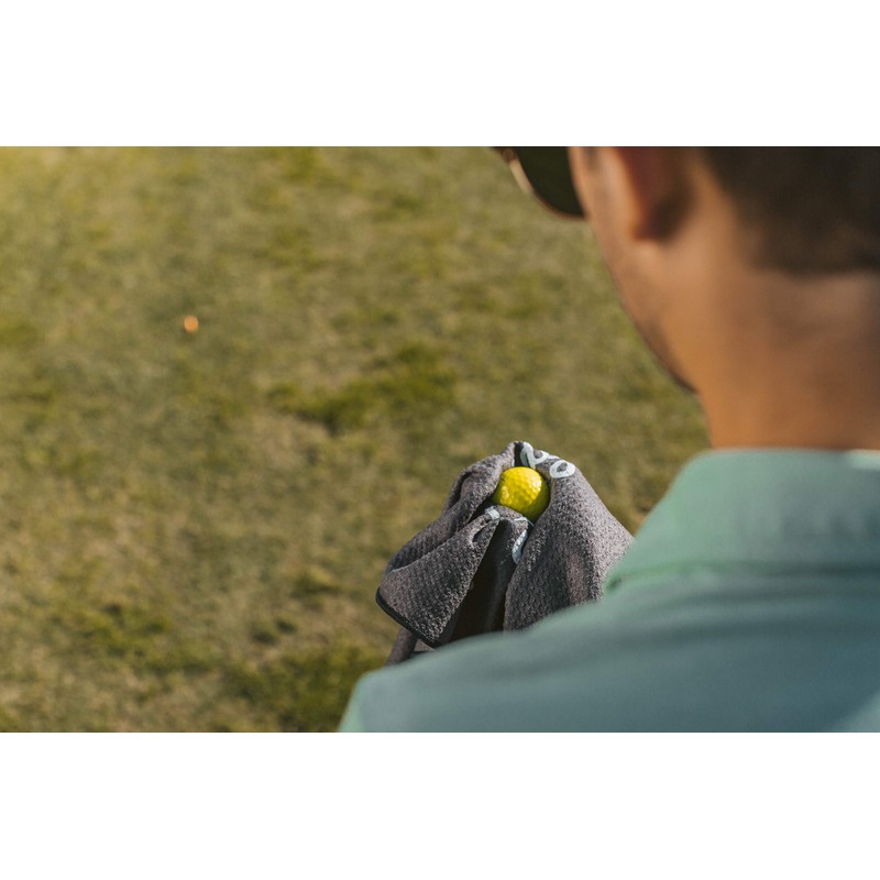 Toalla de golf Sunday Golf de alta microfibra, 35,5 x