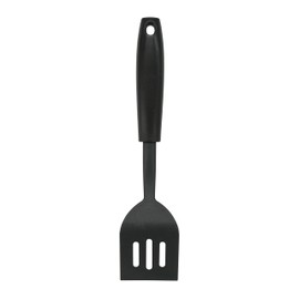 Fackelmann INITIAL Mini Slotted Turner PBT with PP Plastic Handle, 25.5cm