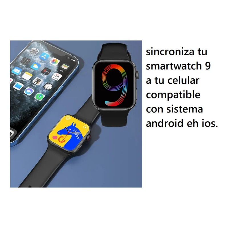 Reloj Inteligente I9 Pro Max Smartwatch 45 Mm Llamadas Notificaciones