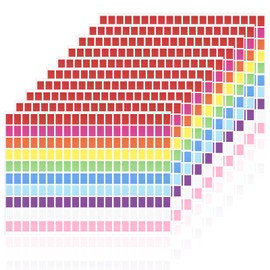 COSICS Diamond Painting Accessories Labels - 3/4", Square Blank Label Stickers for Diamond Art Storage Kits, Diamond Drawing Storage, Bead Organizer, 2000PCS