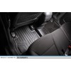 SMARTLINER Custom Fit Floor Mats 2nd Row Liner Black for