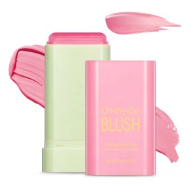 Colorete En Barra, Crema Hidratante Con Color, Colorete Mate Tono Del Maquillaje Rosa