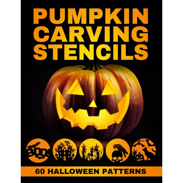 Pumpkin carving stencils: 60 Halloween Patterns | Funny & Spooky