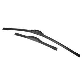 X AUTOHAUX 2pcs 26"+13" Silicone Front Windshield Wiper Blade for Scion XD 2008-2011 for Nissan Rogue 2008-2013 Windscreen Wiper OE Replacement Set All-Seasons J/U Hook