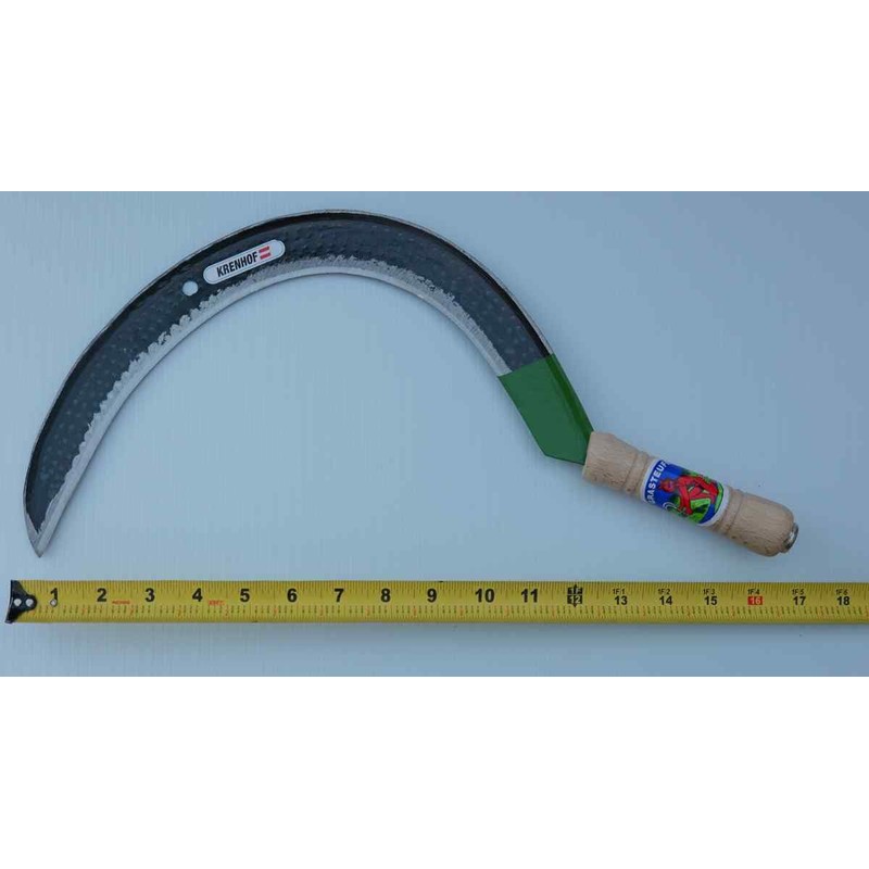 Krenhof/Offner Hand Scythe - Medium Lg 53mm- Grass Hook 1RS0I6