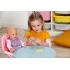 BABY born Zapf Creation 837221 Pin-Play Plastic Bib with Various