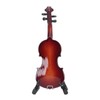Violin Model Mini Exquisite Musical Instrument Decorative Handicraft Ornament for