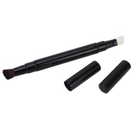 Retractable Makeup Brush Dual Ended Soft Wool Hair Portable Shadow Brush for Travel Outdoor