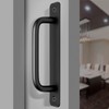 Piutouyar 2 Pack Aluminum Alloy Sliding Barn Door Handle, 128mm