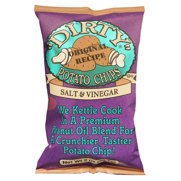 Dirty Chips Salt and Vinegar 25 2 Ounce Bags