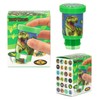 Depesche 13349 Dino World Stamper Set for Stamping Dinosaur Stickers,