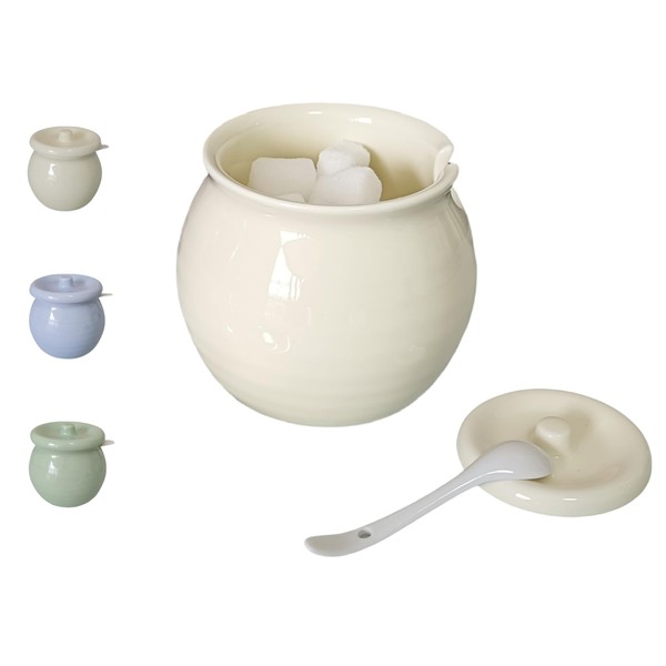 Homyne 1 Sugar Bowl with Lid and Spoon for Coffee