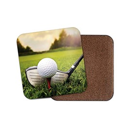 1 x Golfing Coaster - Golf Club Sports Dad Brother Fun Uncle #8801