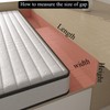 SAMTY Bed Gap Filler for headboard Space Gap Filler Bolster