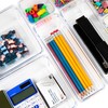 Mind Reader 8-Piece Drawer Organizer Set, Storage Trays for Kitchen,