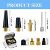 Naturahand 20 Pcs Inflator Needles Converter Pump Kit Bicycle Valve