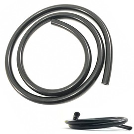1 m petrol hose in black (10 mm/6 mm) for AGM GMX Baotian Hyosung Jinlun Rex RS Yiben Yiying Benzhou Znen Kymco Sachs Znen Jonway Motino Kreidler Alpha Nova Motors Scooter Quad ATV
