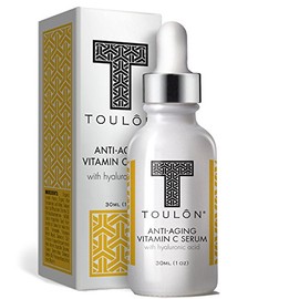 Vitamin C Serum with Hyaluronic Acid for Face Potent Anti Aging, Anti Wrinkle Facial Serum to Reduce Wrinkles  Sun Spots Natural  Organic for Women...