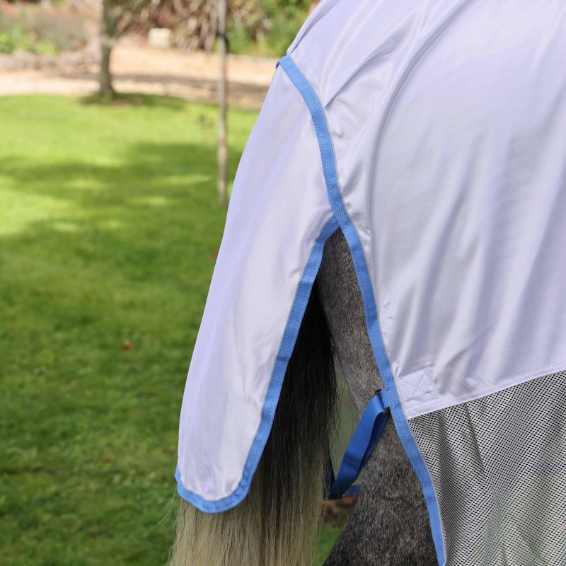 Shires Tempest Original Fly Mesh Combo Rug - Sky Blue