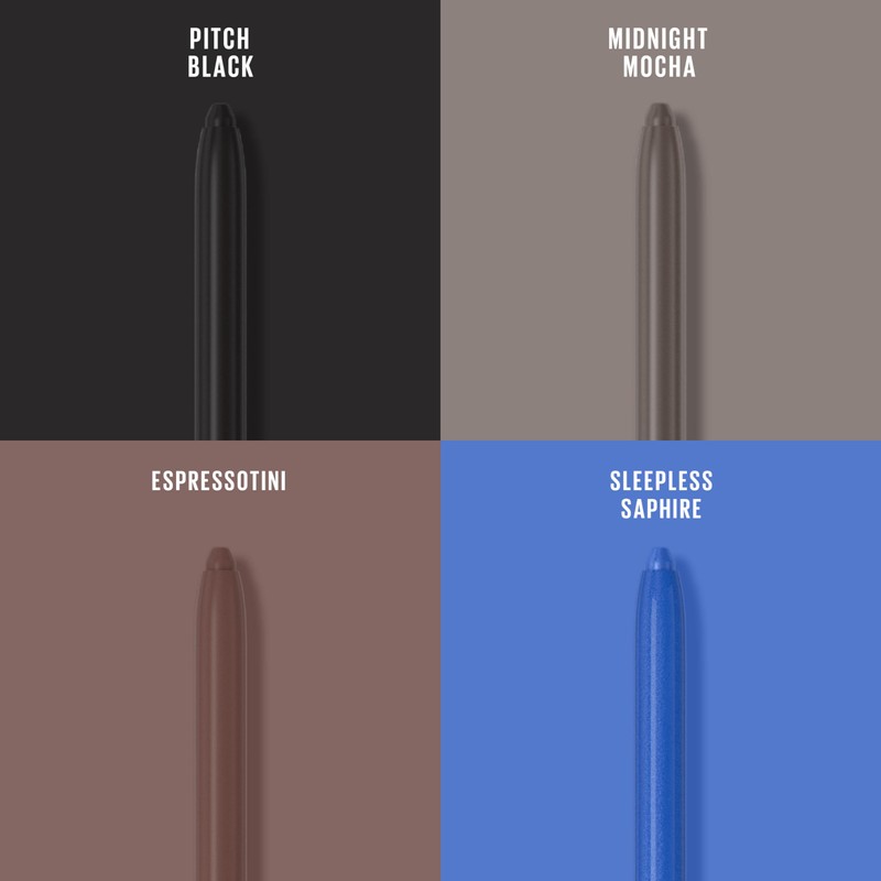 MAYBELLINE Tattoo Studio Automatic Gel Pencil Waterproof Eyeliner, Blendable, Smudge