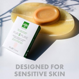 Laboratoires Druide Pur&Pure Shower Gel – Gentle 2-in-1 Body and Hair Shower Gel, Body Wash for Sensitive Skin – Gentle & Sulfate-Free– 350 ml (11.8 oz) Fragrance-Free