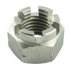 Eisenwaren2000 | M5 Crown Nuts (Pack of 5) - Locking