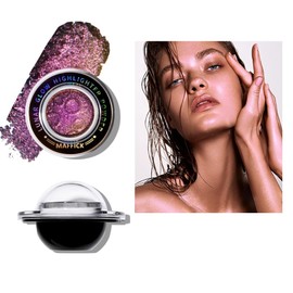 MAFFICK Iluminador Planetario, Polvo de resaltado Maffick: compacto de maquillaje de cara brillo prensado para un brillo natural (06, 17g)
