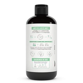 Birdman MCT Oil Ácido Caprílico C8 | 100% Puro de Coco | Keto y Paleo Friendly | Sin Sabor | Aceite MCT | 28 Porciones | 420ml