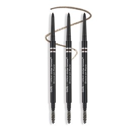 Billion Dollar Brows Dual-Ended Micro Brow Pencil – Precision Tip & Spoolie for Perfectly Defined, Fuller Brows, Buildable Formula, Waterproof, Long-Lasting, Cruelty-Free & Vegan