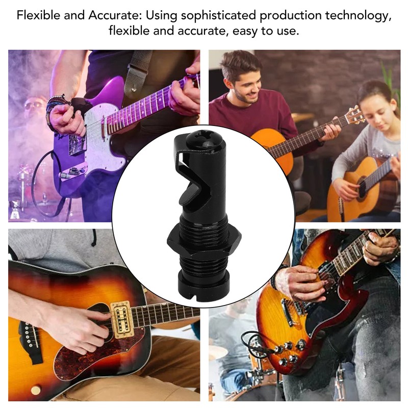 Tremolo Arm Socket Iron Flexible Accurate Sturdy Portable Black Tremolo