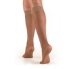 Truform Sheer Compression Stockings, 8-15 mmHg, Women's Knee High Length,