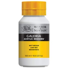 Winsor & Newton 3050821 Galeria Acrylic Matt Medium, 500ml