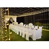 Solhice LED Curtain Lights Outdoor 40ft x10ft, 800 LED Plug