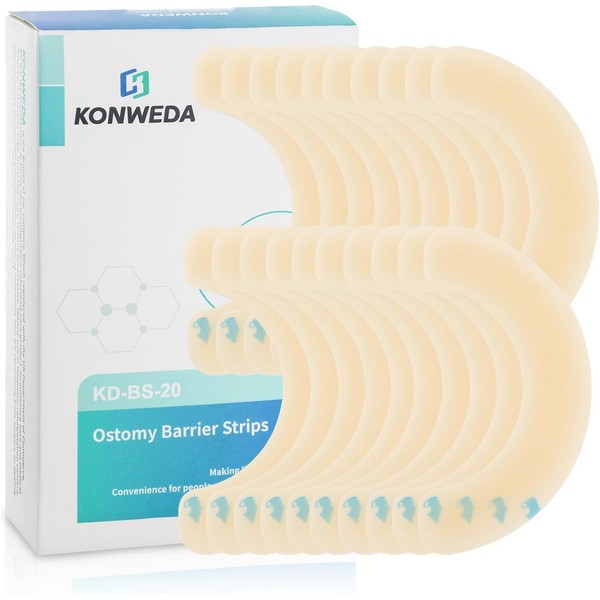 Does not apply 10 Pcs Elastic Colostomy Barrier Strips |
