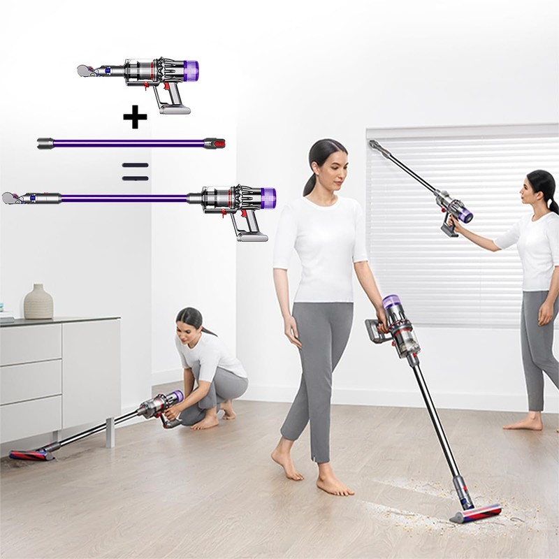 Cleptorize Replacement Extension Wand for Dyson V12 Slim Vacuum Cleaner,