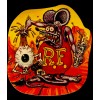 RAT FINK STICKER “EYEBALL SODA” 3 1/4 X 3 3/8”