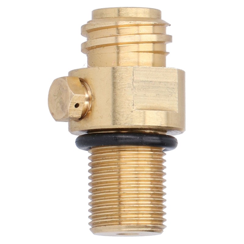M18x1.5 Thread CO2 Tank Brass Pin Valve Adapter Replacement for