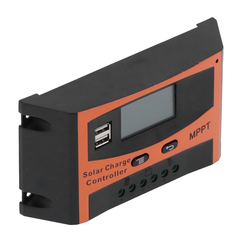 Solar Charge Controller Panel Battery Photovoltaic MPPT Regulator with Dual