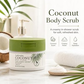 Exfoliante corporal de azúcar y esmalte con tapa abatible (8.11 oz)