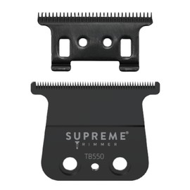 Supreme Trimmer Replacement Deep Tooth T-Blade TB550 | 0 Gap Adjustable, DLC Coated Stainless Steel Trimmer Blade for Darkstar Trimmers