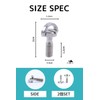 [WildCat] Camera 1/4" Screw (Silver/Set of 2) Head Screw "Comes