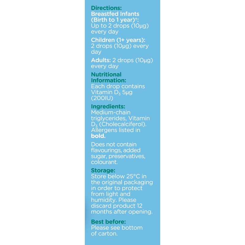 Colief Vitamin D3 Drops | The Sunshine Vitamin for Immune