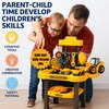 Toddler Workbench & Tool Set with Battery-Operated Drill - Includes