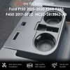 Auovo Front Center Console Cup Holder Insert for Ford F150