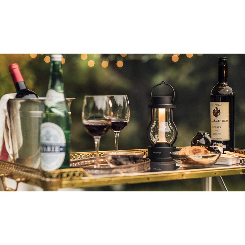 Balmuda The Lantern L02A-BK Portable LED Lantern, Black