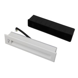 Recessed Sensing Step Light Frosted White LED Stair Light for Hallway Closet Bedroom 110‑240V