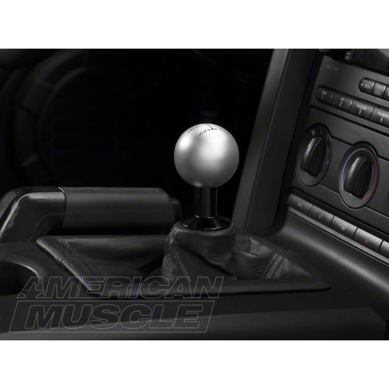 Modern Billet 2010 Style Shift Knob; Satin Compatible with 05-10