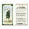 Saint St. Jude Thaddeus Laminated Prayer Cards - Pack of