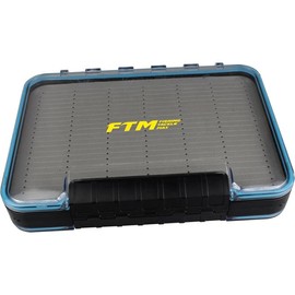 FTM Spoonbox 22.8 x 16.8 x 5.0 cm - Indicator Box for Spoons & Spinners, Fishing Box for Trout Blinker, Bait Box for Blinkers, Tackle Box