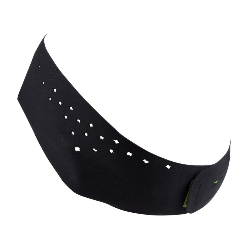 Speedo Womens Hydrasport Headband, Black/Bright Zest